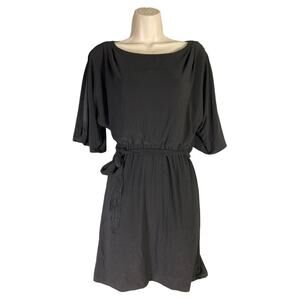Jessica Simpson‎ Black Boatneck Belted Dress Women’s Small